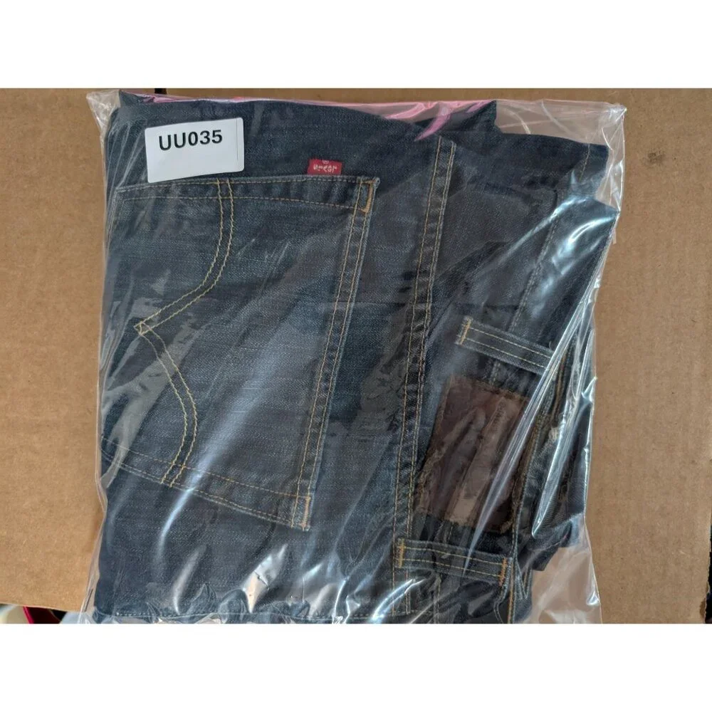 Levis Jeans Mens‎ 40x30 Blue 501 Brooks Brothers Button-Fly USA Made 100% Cotton